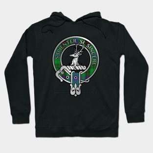 Clan Davidson Crest & Tartan Hoodie